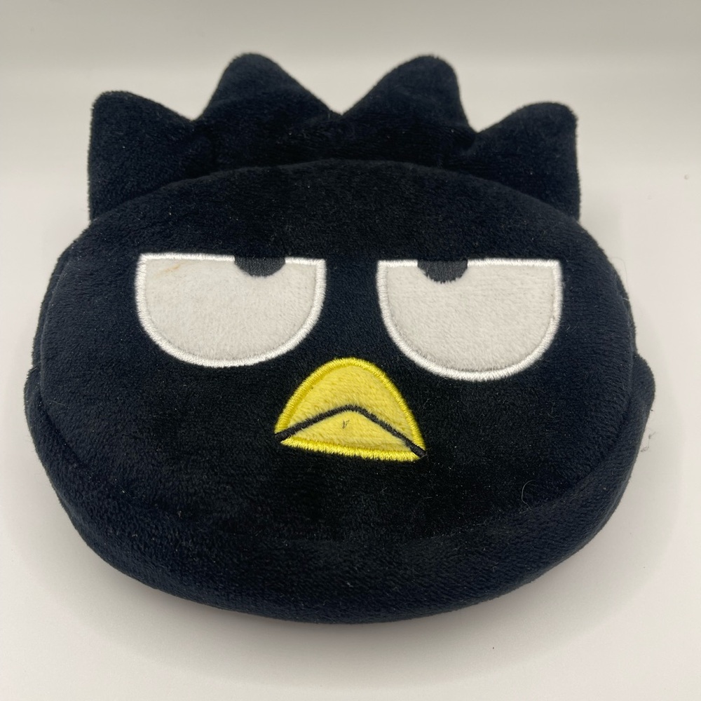 Japan Sanrio Original Face-shaped Pass Case & Pouch - Badtz-maru